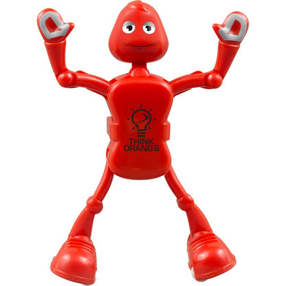 Custom Logo Acro Bots, Promotional Acrobot, Imprinted Wind-Up Robots