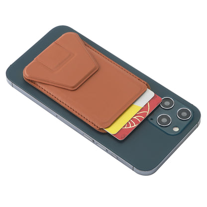 Custom Logo Magnet Leather Phone Wallet With Stand - HOT!