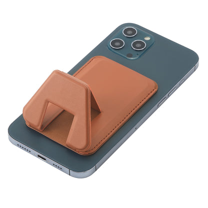 Custom Logo Magnet Leather Phone Wallet With Stand - HOT!