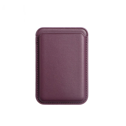 Custom Logo Magnet Leather Phone Wallet, Promotional Magnet Phone Wallets