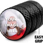 Custom Logo Tire Valve Caps, Promotional Tire Valve Caps, Logo Printed Tire Stem Caps - 4 Pcs/Pack