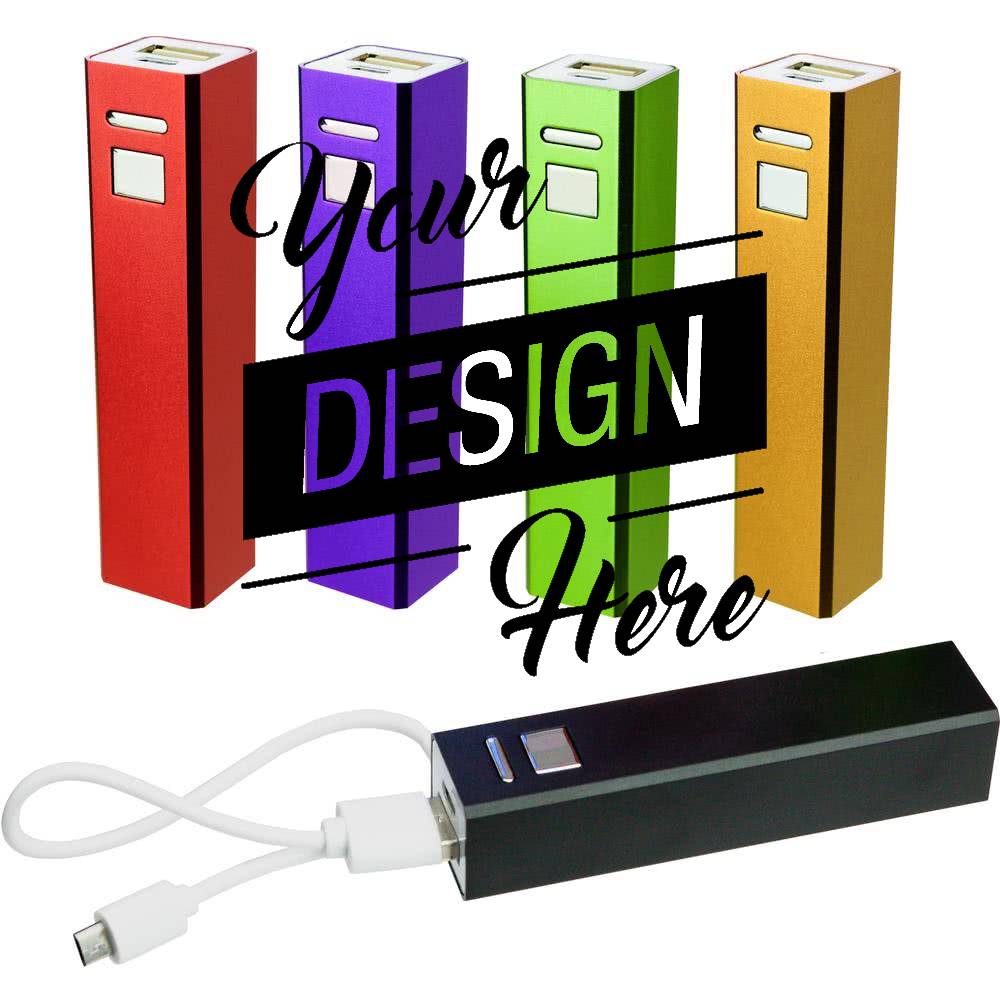 Promotional Custom Logo Power Banks Portable USB Charger