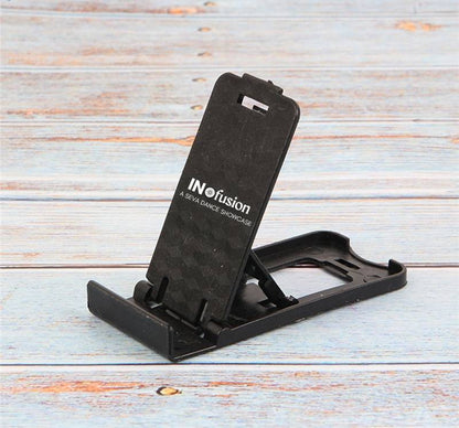 Promotional Custom Logo Mini Plastic Folding Smartphone & Tablet Stand