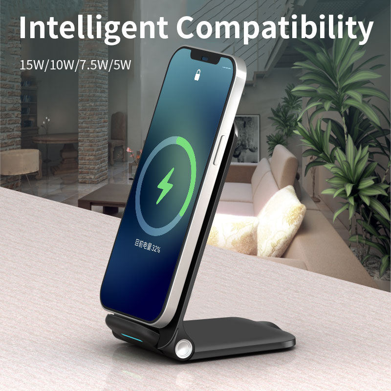 Wholesale Foldable Wireless Charger Stand Phone Holder - HOT!