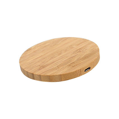 Wholesale 15W Wood Wireless Charger for iPhones Fast Charging Bamboo Pad