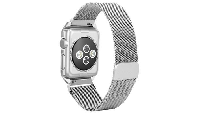Bulk Apple Watch Premium Stainless Steel Magnetic Watchband With Watch Cover Case