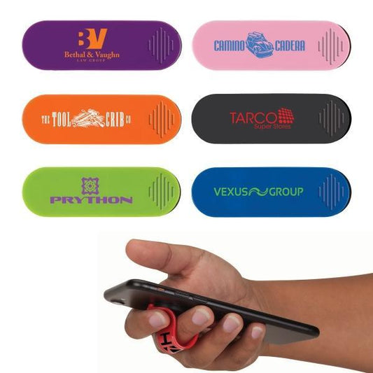 Promotional Custom Logo Taffy Finger Grip Phone Holder