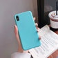 Bulk Solid Candy Color Shockproof Protective Phone Cases for All IPhone Models