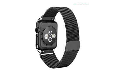 Bulk Apple Watch Premium Stainless Steel Magnetic Watchband With Watch Cover Case