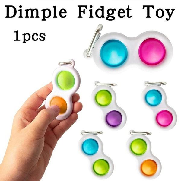 Bulk Simple Dimple Fidget Toy Set Stress Relief Toys Autism Anxiety Relief Stress Hand Toys