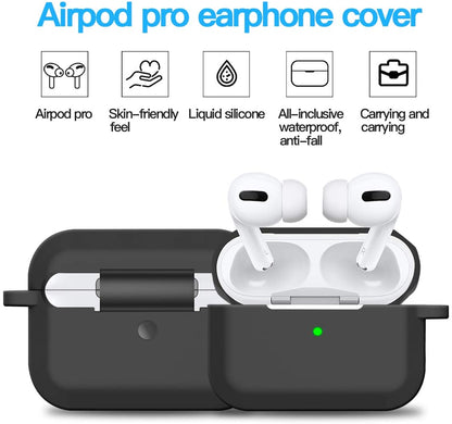 Promotional Custom Logo Airpod Pro Covers With Keychains