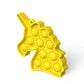 Wholesale Unicorn Key Chain Pop It Fidget Bubble Toy For Kids Adults