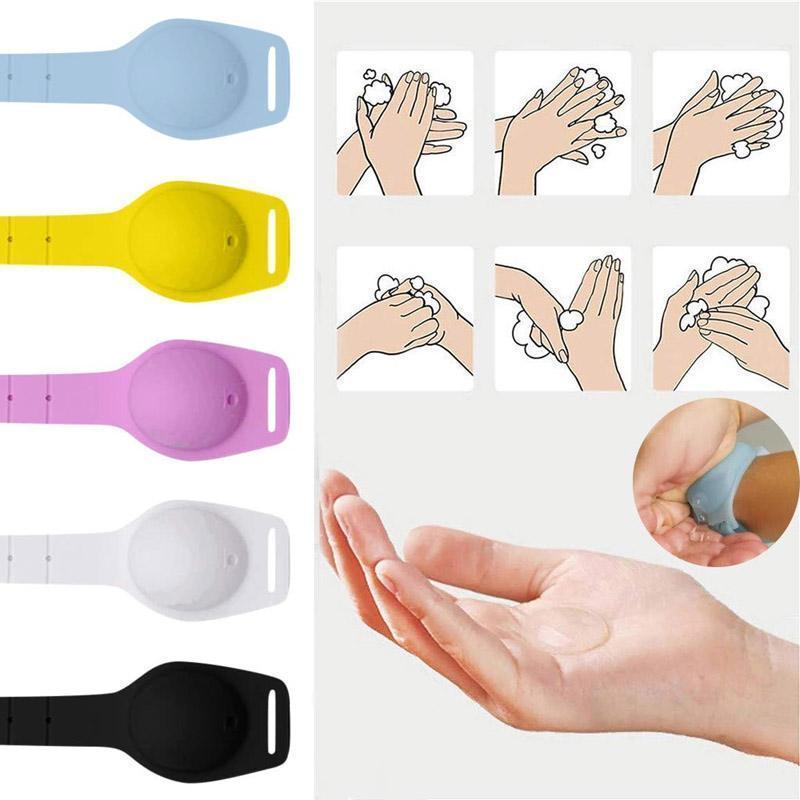 Bulk Wholesale Squeeze Wristband Hand Sanitizer Dispenser