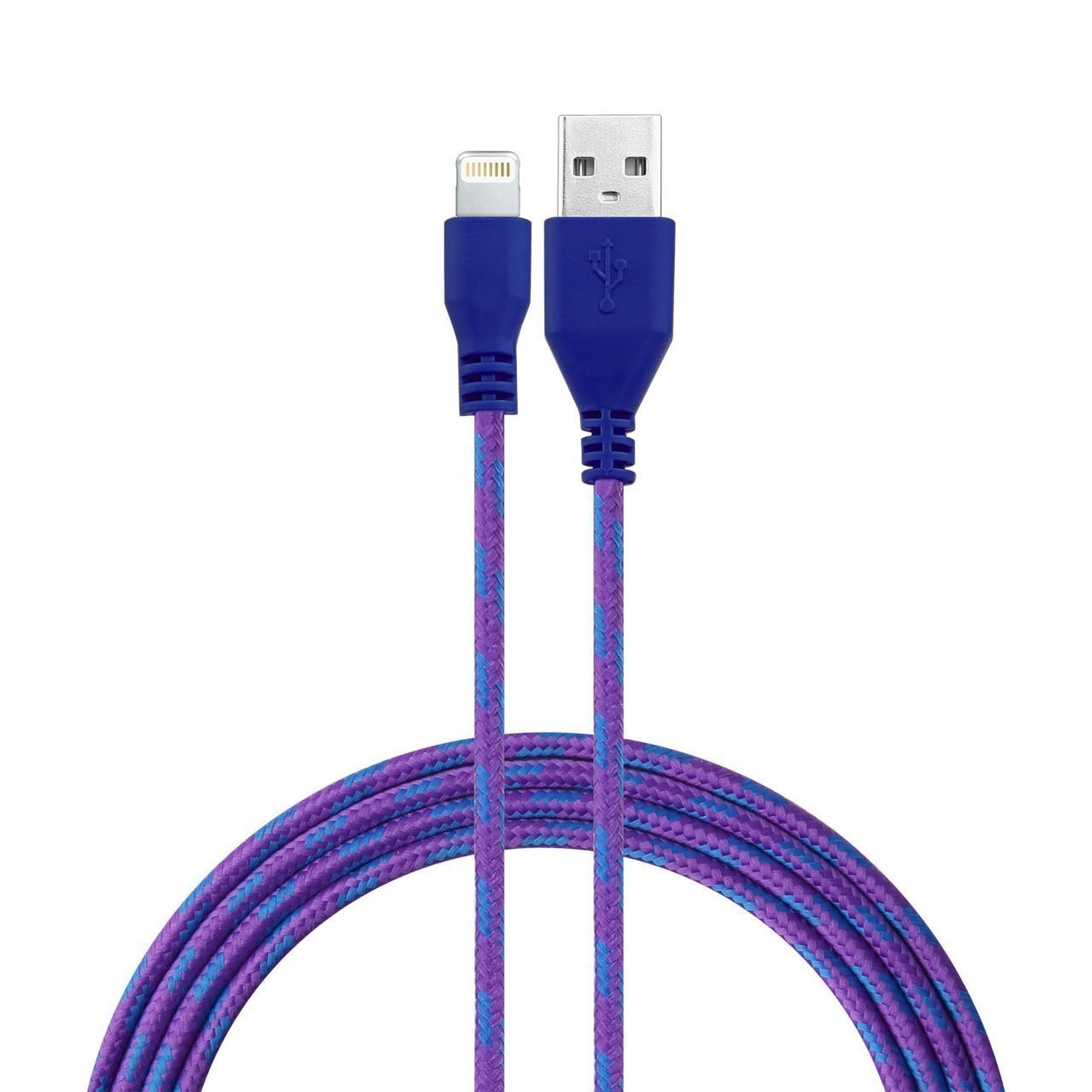 Bulk 10 Feet Eco Friendly Braided Nylon Fiber USB Charge and Sync Cables