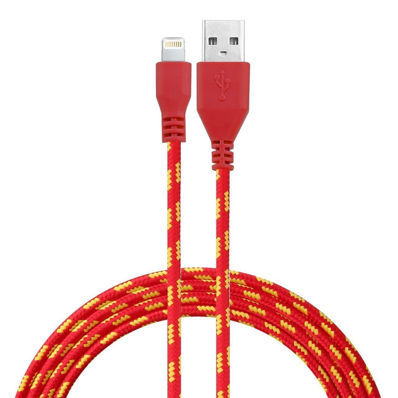 Bulk 10 Feet Eco Friendly Braided Nylon Fiber USB Charge and Sync Cables