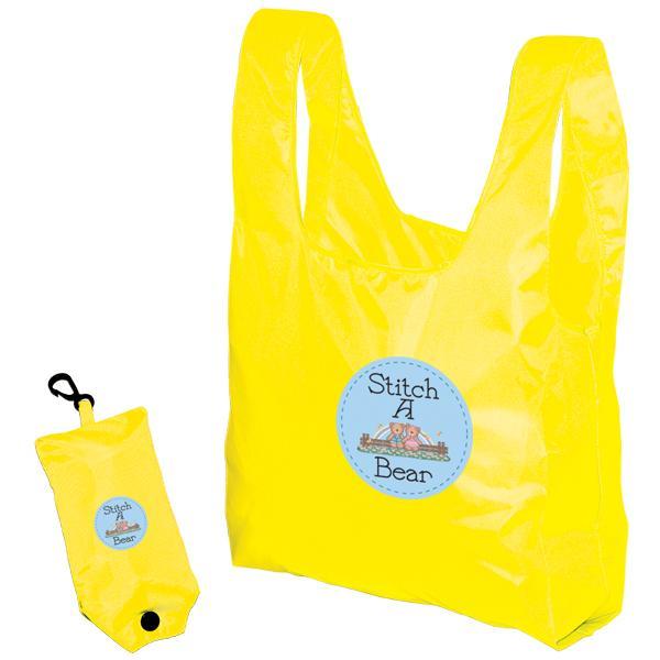 Promotional Custom Logo Folding Tote Bags In a Pouch