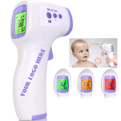 Custom Logo Infrared Digital Thermometer Forehead Non Touch Temperature Gun