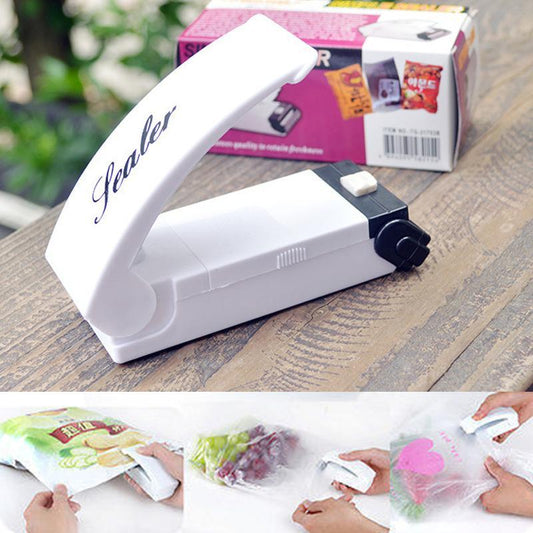 Custom Logo Promotional Mini Portable Handy Plastic Bag Sealer Sealing Machine