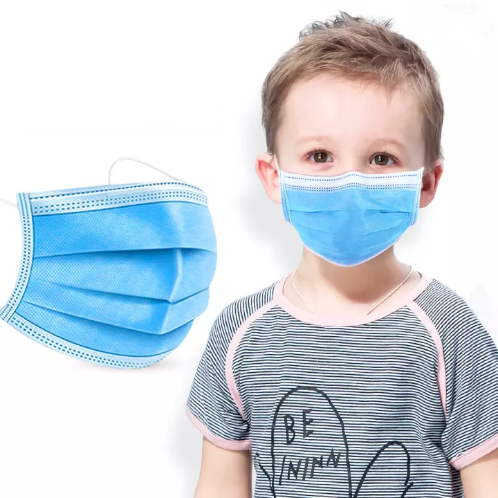 Bulk Disposable Face Mask 3 Layers For Kids, Bulk Kid's Earloop Disposable Masks