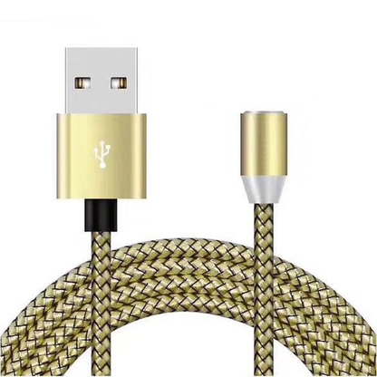 Custom Logo Magnetic Charger Micro USB Cable, Fast Charging Magnet USB Iphone, Type C & Android Heads