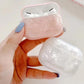 Bulk Airpod Pro & Airpod 1/2 Crystal Case Cover White And Pink Crystal
