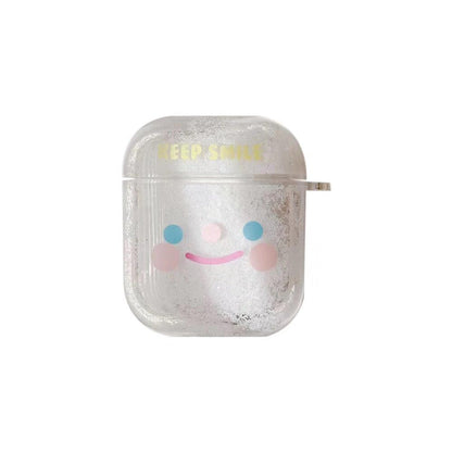 Bulk Airpod Pro & Airpod 1/2 Keep Smile Fancy Glitter Case Cover