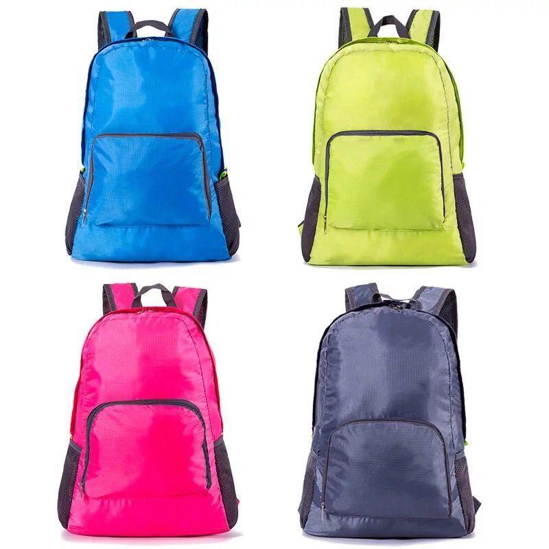 Promotional Custom Logo Folding Backpacks Custom Outdoor Backpacks