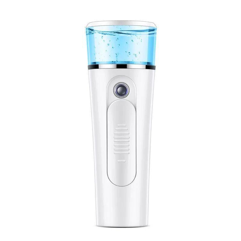 Promotional Custom Logo Nano Handy Mist Spray Mini Beauty Instrument With USB Power Bank for iPhone, iPad Mini, Samsung Galaxy, Nexus, HTC, Tablets