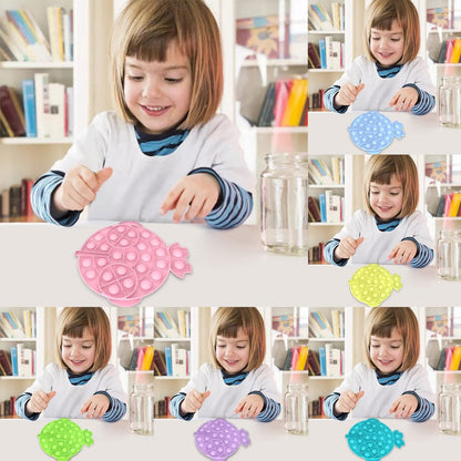 Bulk Push Pops Bubble Toy For Autism Special Needs Adhd Autism Squishy Stress Reliever Toys