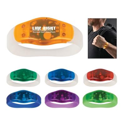 Custom Logo Promotional Safety Light Wristband