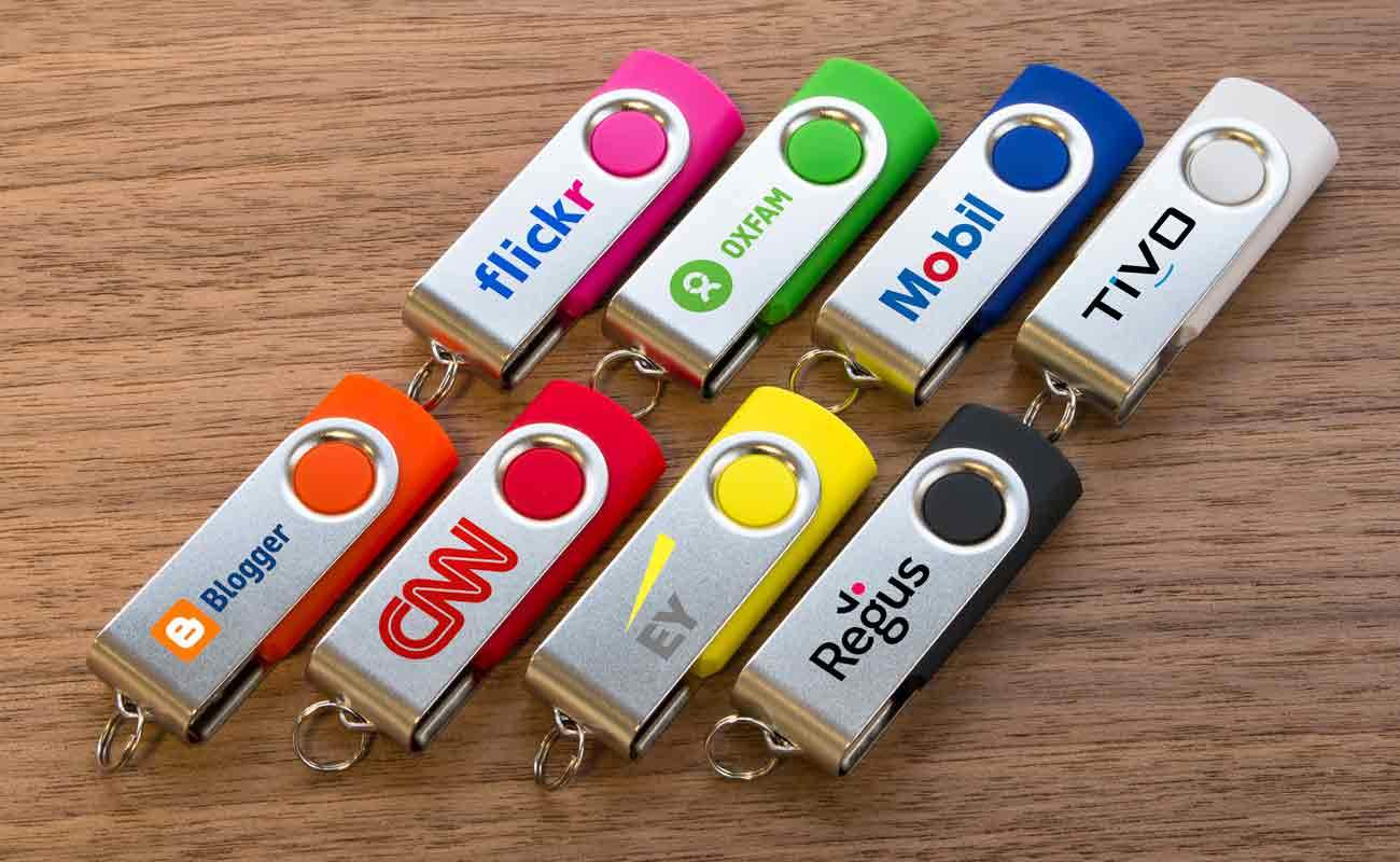 Custom Logo Flash USB Drives Quality High Storage Bestselling Swivel USB Drives