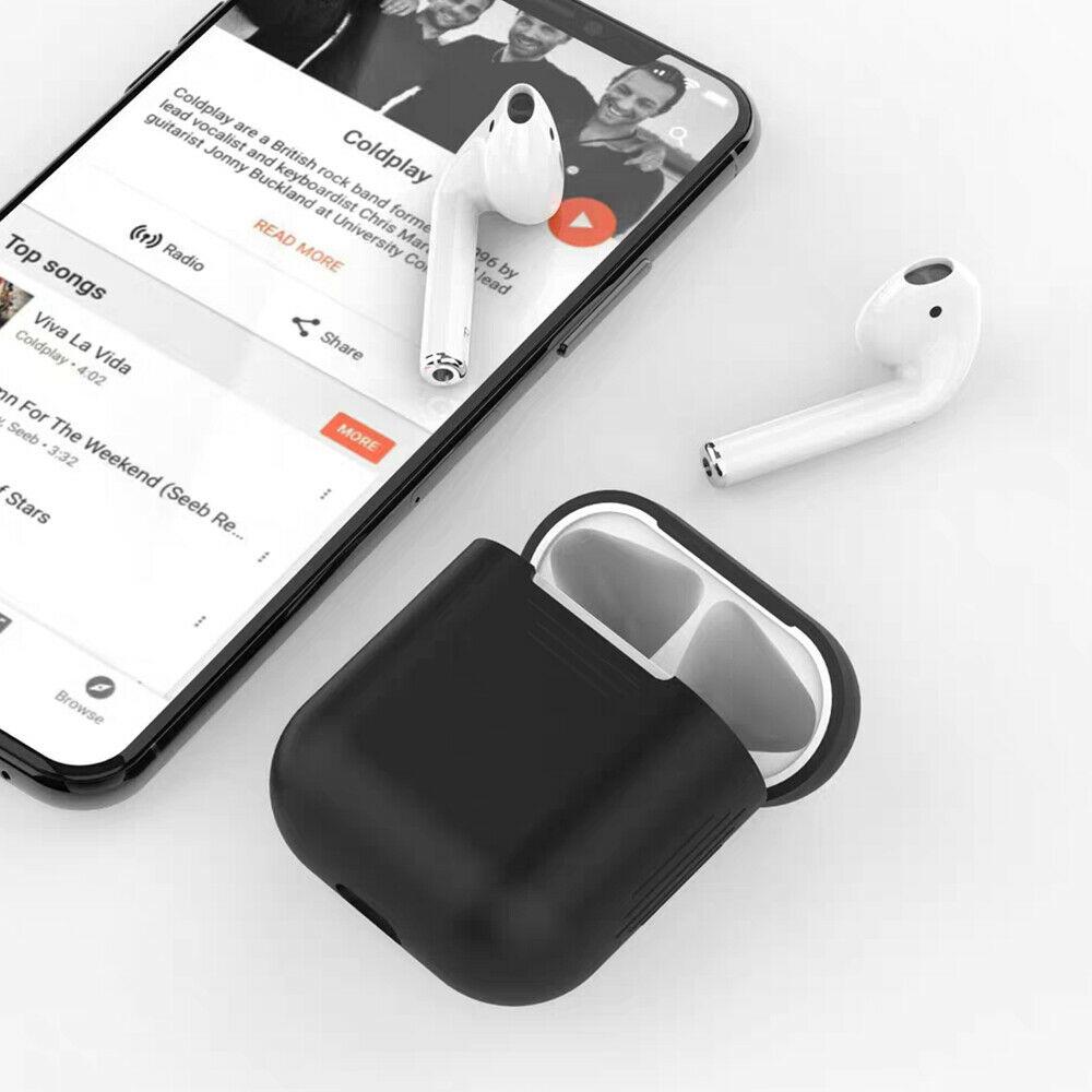 Bulk AirPods Silicone Case Cover Protective for Apple Airpod Charging Case