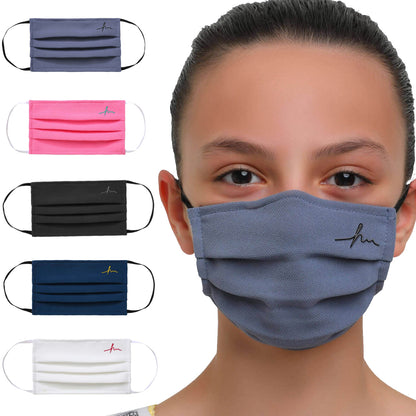 Custom Logo Antivirus Mask, Reusable Anti-Bacterial Cloth Face Mask For Adults and Kids - All Colors