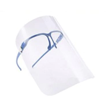 Bulk Glass Face Shields Extra Protection Reusable Face Cover