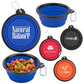 Promotional Custom Logo Collapsible Travel Dog Bowls Portable Food & Water Bowls