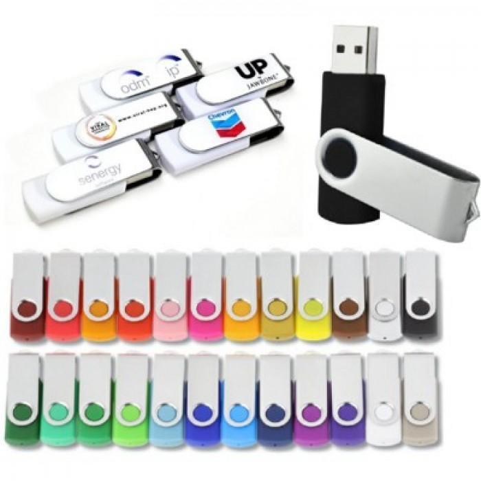 Custom Logo Flash USB Drives Quality High Storage Bestselling Swivel USB Drives