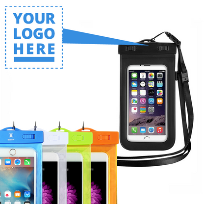 Custom Logo Universal Waterproof Phone Pouch Case