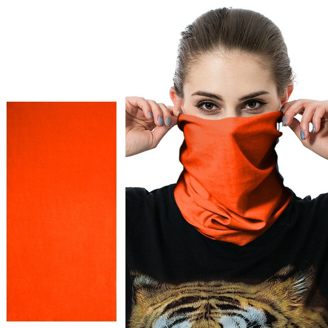 Custom Logo Multi Purpose Bandana Protects From Dust, Pollution And Cold - One Size Fits All