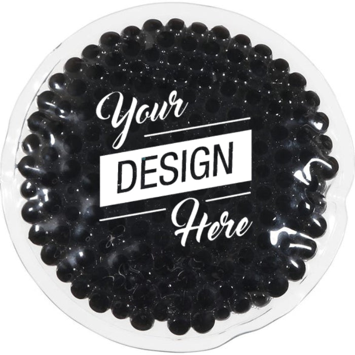 Custom Logo Promotional Round Gel Beads Hot or Cold Pack