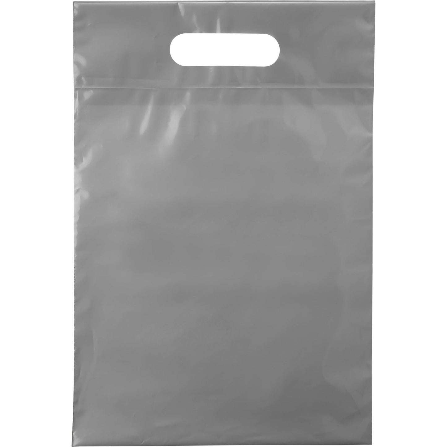 Custom Shopping Bags Logo Plastic Die Cut Handle Bags in All Colors