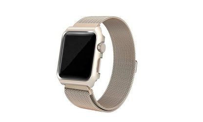 Bulk Apple Watch Premium Stainless Steel Magnetic Watchband With Watch Cover Case