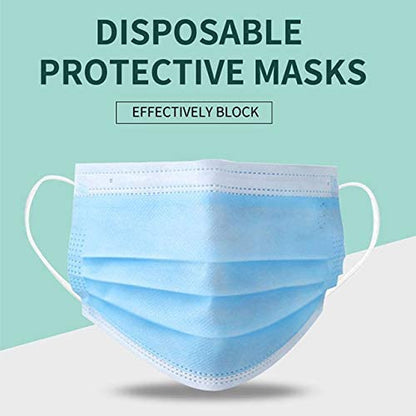 Custom Disposable Kid's Masks, Logo Printed Medical Face Mask 3 Ply - All Colors