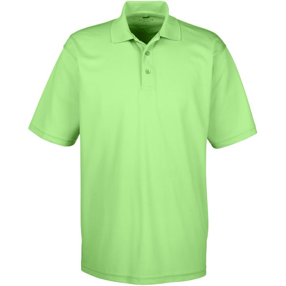 Custom Promotional Ultra Fit Men's Solid Polo T‑shirts - All Colors