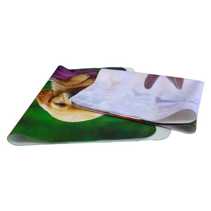 Custom Logo Ultra Thin Reusable and Adjustable Stick Ultra Thin Mouse Pad