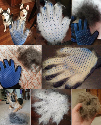 Custom Logo Pet Grooming Glove, Promotional Pet Hair Remover Mitt, Printed Pet Glove