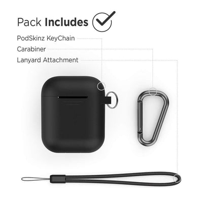 Promotional Custom Logo Airpod Covers With Keychain