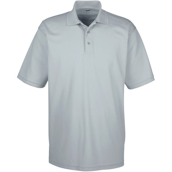 Custom Promotional Ultra Fit Men's Solid Polo T‑shirts - All Colors