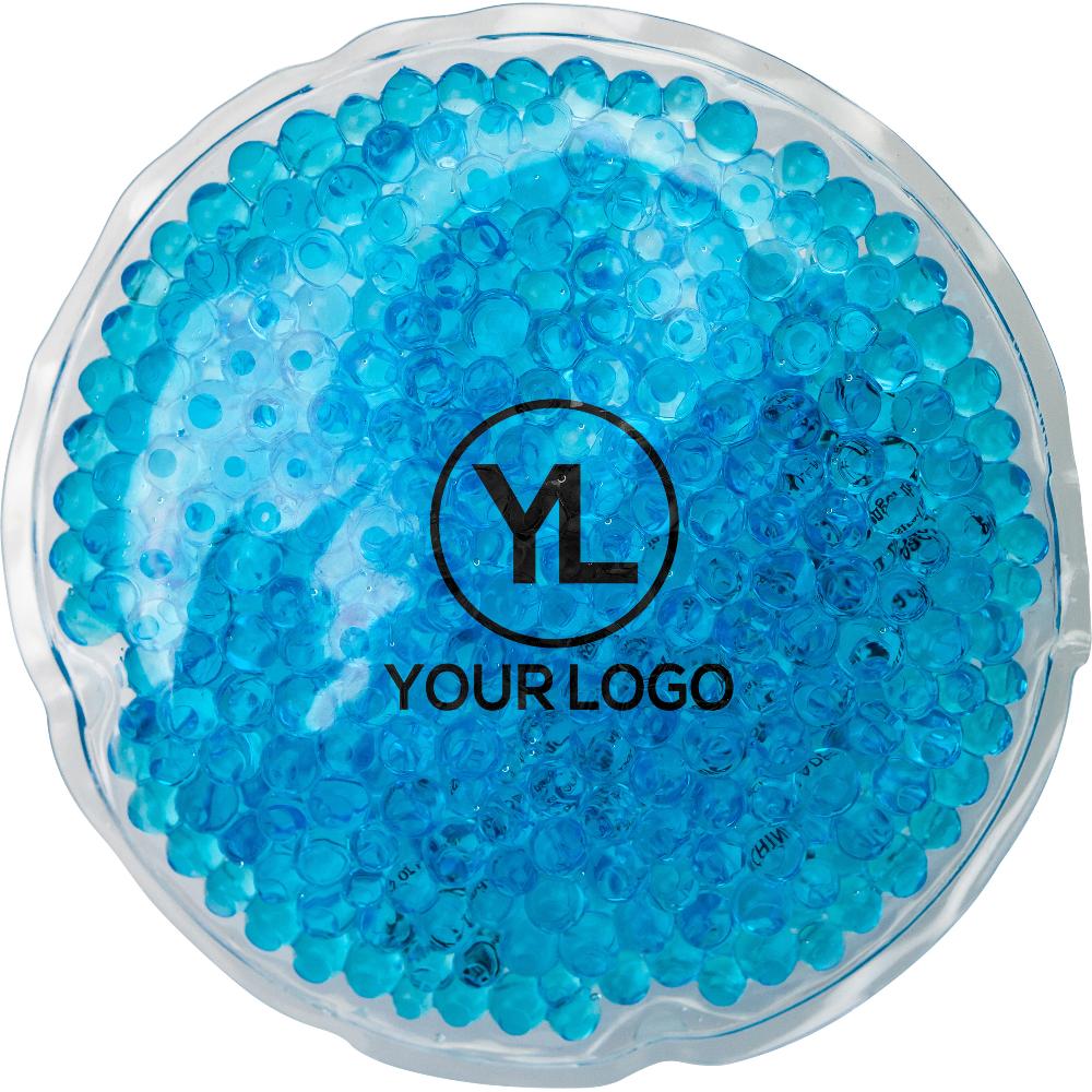 Custom Logo Promotional Round Gel Beads Hot or Cold Pack