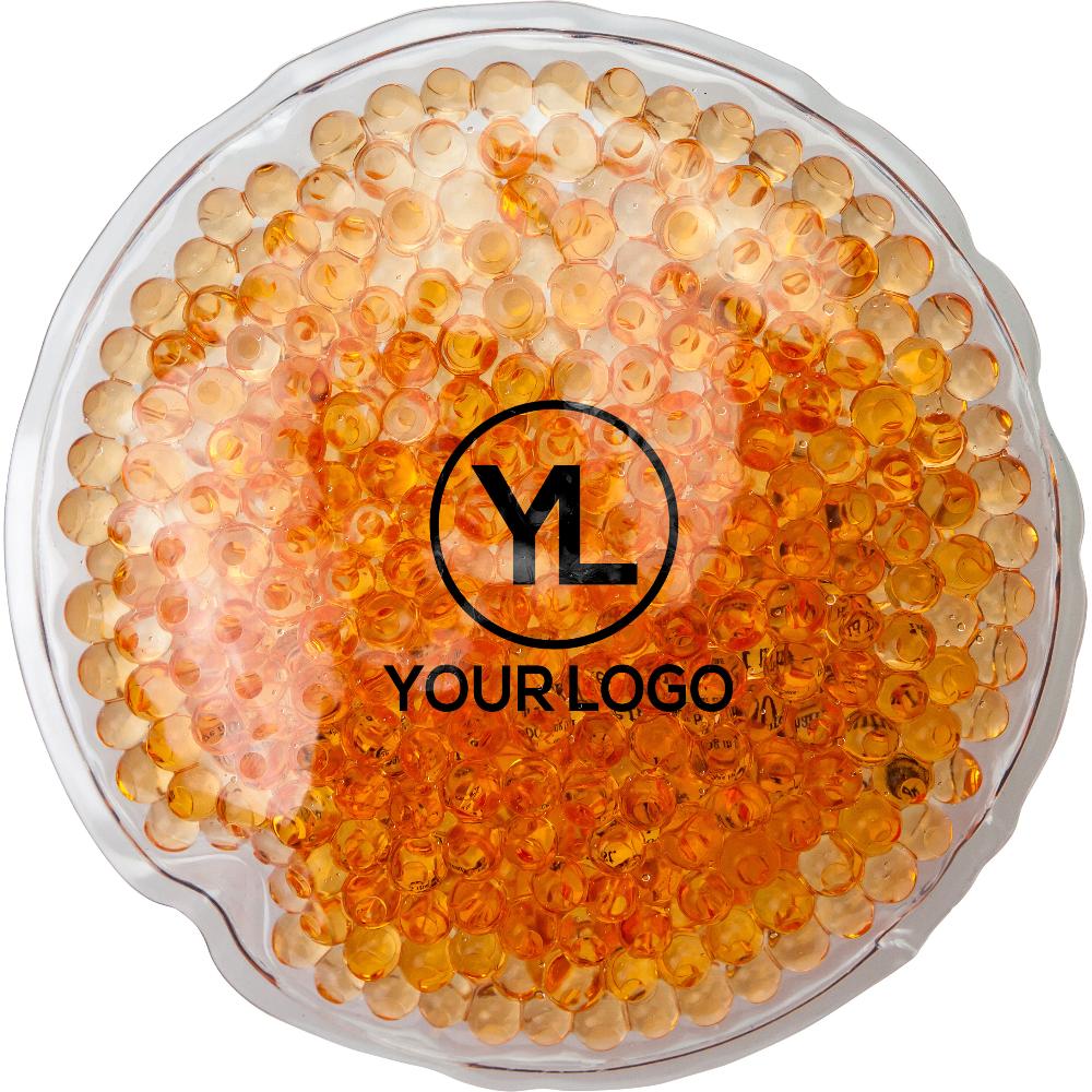 Custom Logo Promotional Round Gel Beads Hot or Cold Pack